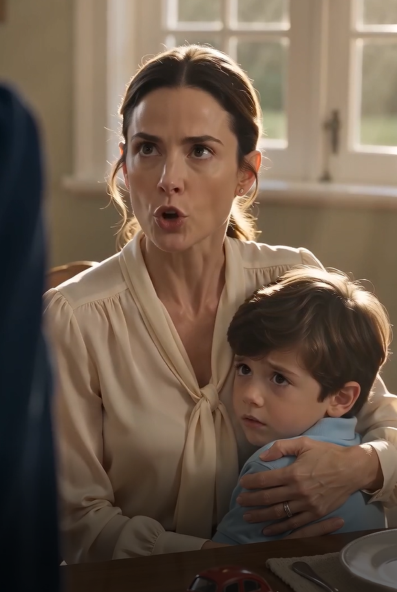 My mother slapped my six-year-old son over a toy at our Sunday family lunch, then stared at the blood beginning to trickle from his ear and coolly said, "Stop making a scene."
