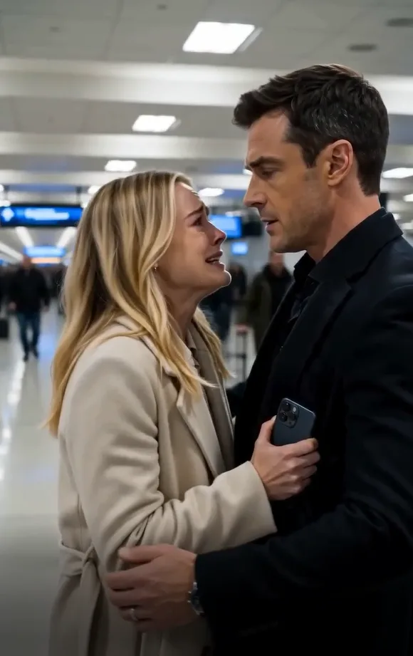 I only asked a stranger to hold me for one second after my boyfriend ended our three-year relationship in a forty-second voice message at JFK Airport.