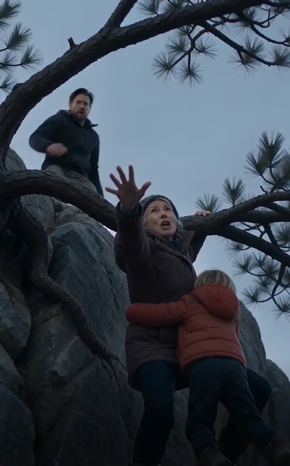 My daughter-in-law shoved me and my four-year-old grandson off a mountain while my own son watched.