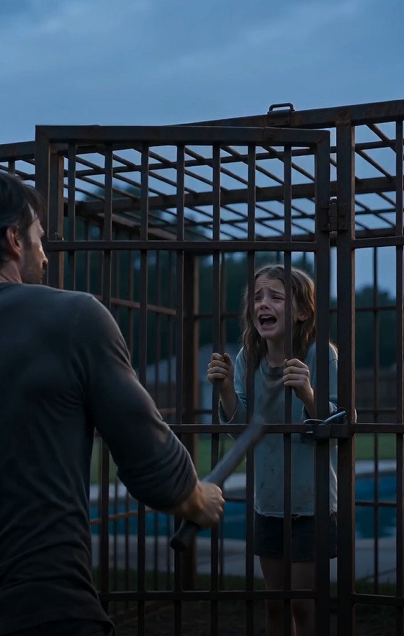 I Found My Daughter Locked in a Backyard Cage—Then She Begged Me Not to Look Inside the Swimming Pool