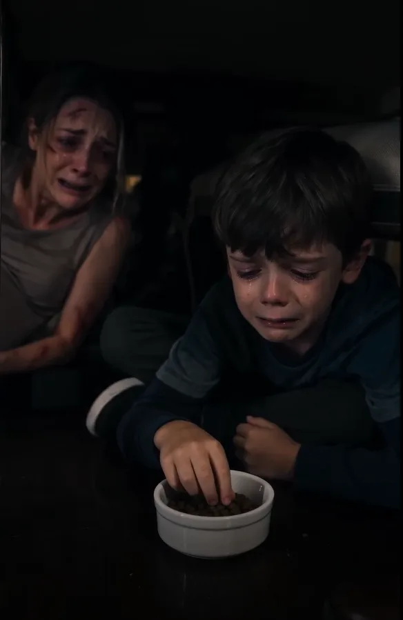 "I quietly opened the front door and heard my sister say, ""Let her eat garbage. A useless woman doesn't deserve a place at our table."" My pregnant wife lowered her head while my son chewed on stale bread through his tears.