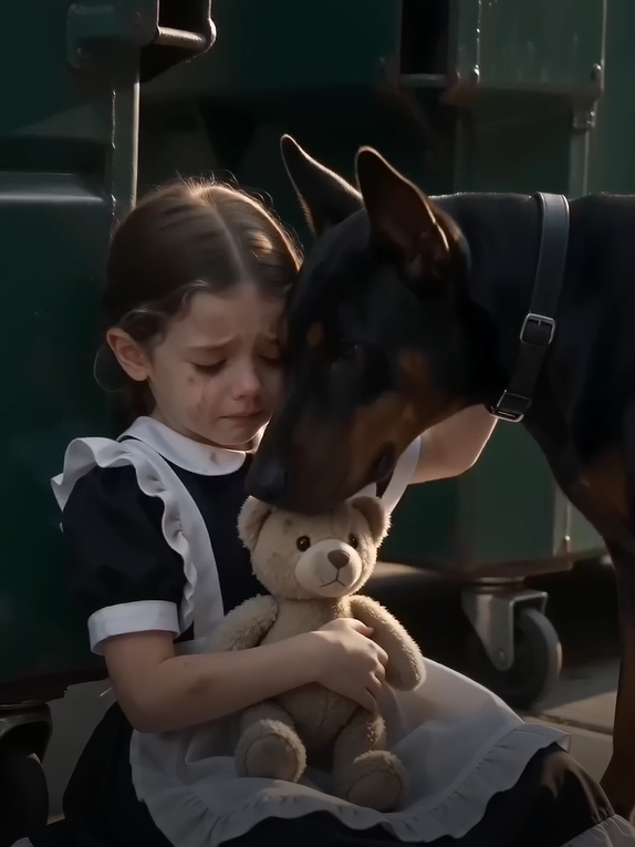 The Maid's Toddler Cried Alone Behind the Trash Cans—Unaware the Mafia Boss Heard Every Broken Word