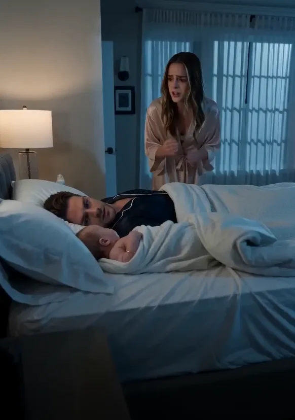 Three days before I was supposed to return from New York, I walked into my bedroom expecting to surprise my husband—and found a baby sleeping on my side of the bed.