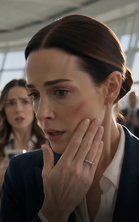 My father slapped me in the middle of LAX because I refused to give my first-class seat to my younger sister. The sound cracked across Terminal 3 so loudly that people stopped walking and turned toward us.