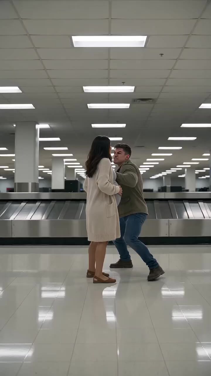 The first time my husband lied to me in an airport, he kissed my forehead afterward.