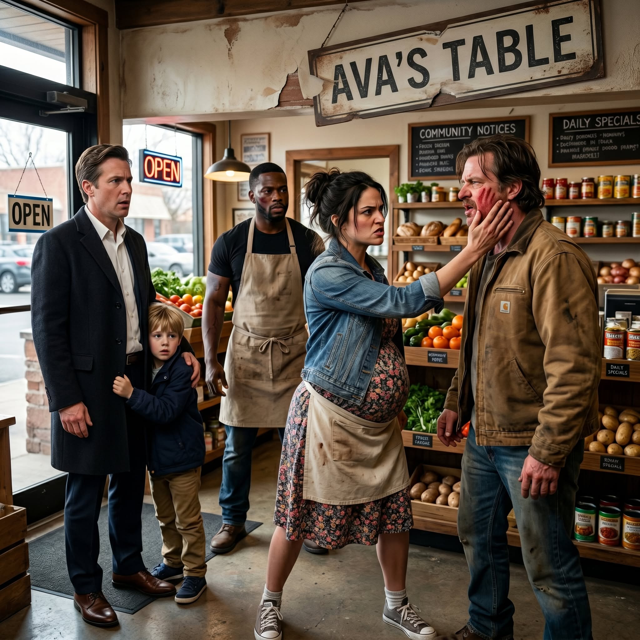 A Rich Businessman Gave A Pregnant Homeless Woman A Bankrupt Business For Saving His Son—Six Months Later, He Walked In And Couldn’t Believe His Eyes.