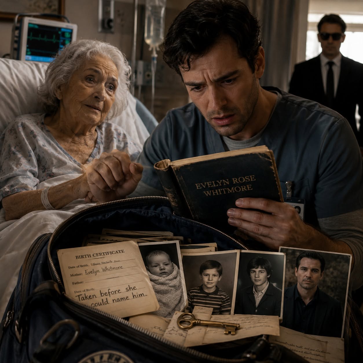 AN 82-YEAR-OLD WOMAN ASKED ME TO MARRY HER BEFORE SHE DIED—THEN HER HOSPITAL BAG REVEALED WHO SHE REALLY WAS