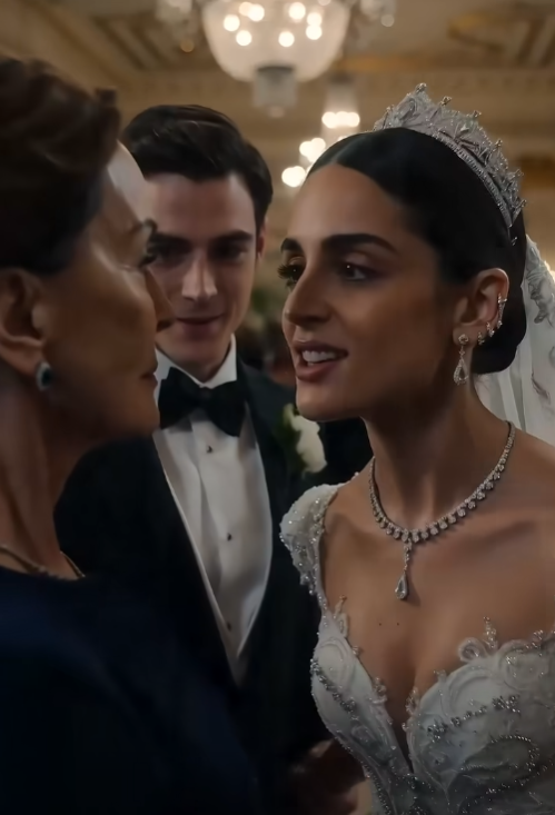 The ballroom of the Sterling Estate was a masterclass in aggressive opulence. Three hundred guests—a sea of black-tie attire, tuxedoed staff, and genuine diamonds—stood beneath crystal chandeliers that had been imported piece-by-piece from Versailles.