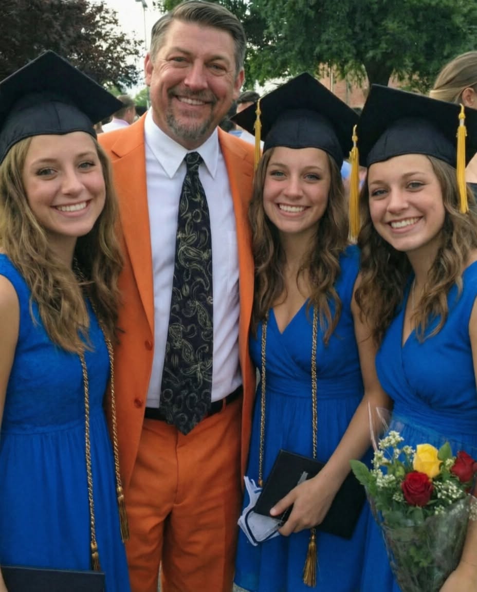 "I gave up 22 years of my life raising my triplet nieces — what they did at their college graduation made me drop to my knees. The girls were six months old when my brother left them on my porch with three car seats, one diaper bag, and a note on a gas receipt.