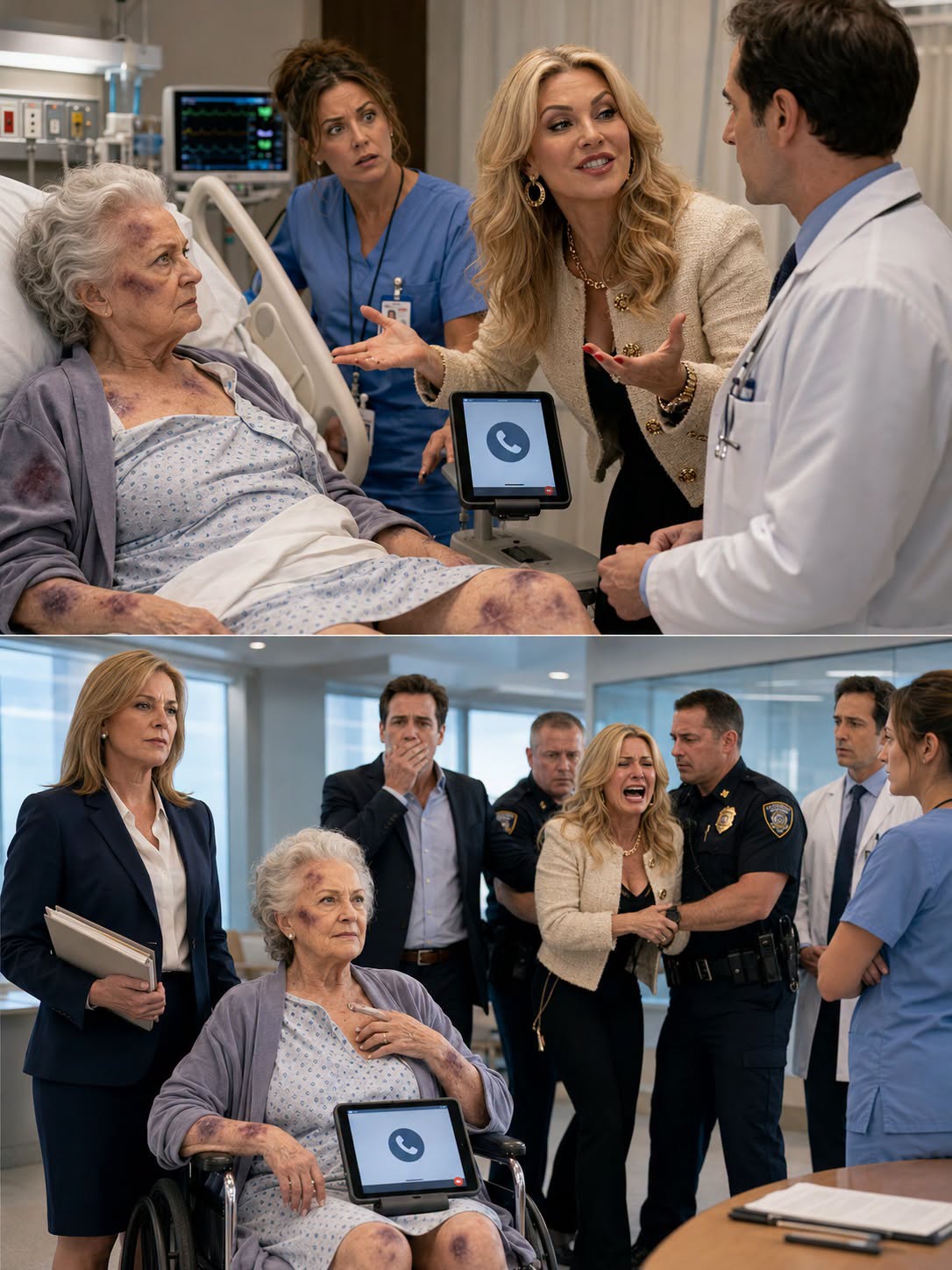 My adult niece visited me after my stroke and told the doctor, “Aunt Helen can’t make decisions anymore.” Then she smiled and asked me to blink if I understood. I blinked once. She thought that meant yes. It actually activated the communication board where I had already typed: call my lawyer now.