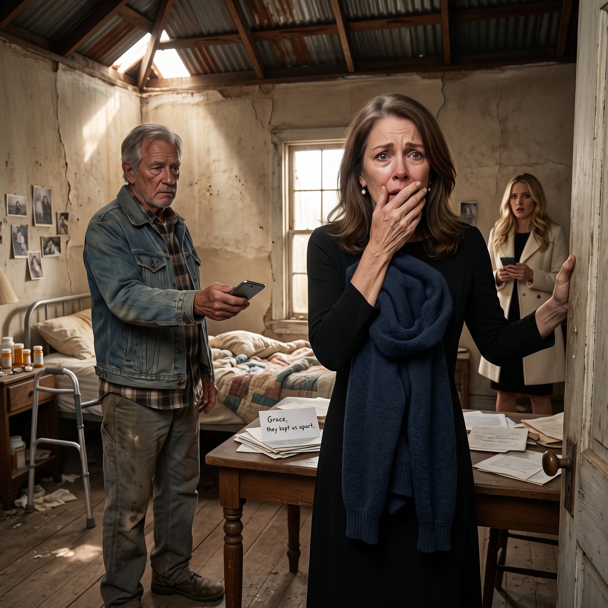 MY DAUGHTER TOOK THE $8-MILLION MANSION WHILE I FACED A BROKEN FARM — BUT THE SCENE BEHIND THAT CREAKING DOOR DESTROYED EVERYTHING.