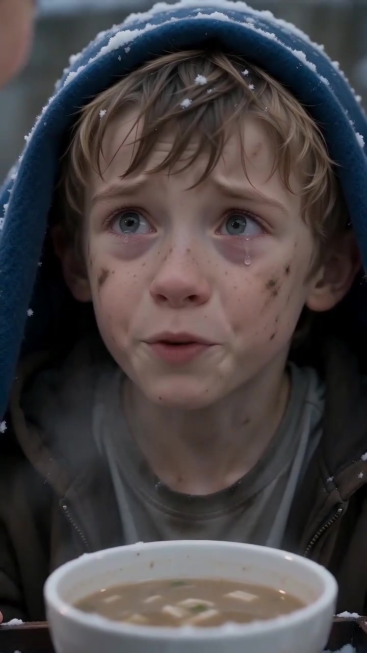 The coldest thing in the city wasn’t the weather. It was the way people walked past two hungry boys sitting alone on the sidewalk as if they didn’t exist.