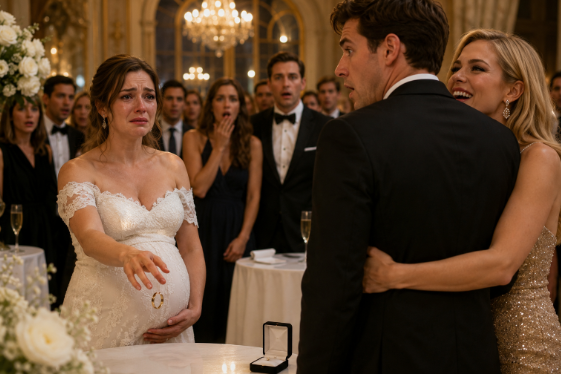 HE SAID HE WOULD LEAVE HIS PREGNANT WIFE… NOT KNOWING SHE WAS STANDING RIGHT BEHIND HIM