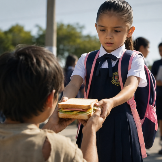 "A Poor Boy Lost His Only Sandwich… But What Happened Next Left Everyone Sp