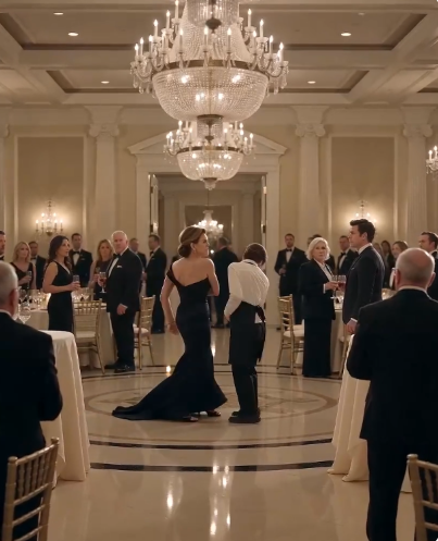 A wealthy woman publicly slaps a banquet server, accusing her of trying to seduce her husband—only to later uncover a heartbreaking truth: the young server wasn’t chasing anyone at all, but had been desperately searching for her biological father the entire time.