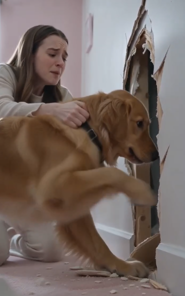 🥇 My Dog Wouldn't Stop Tearing Apart My Baby's Nursery Wall… What We Found Inside Made the Police Freeze 😱