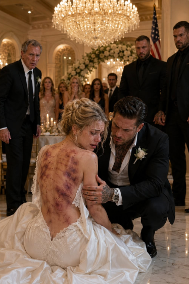 The Mafia Boss Forced Her Into a Marriage of Revenge—But When Her Wedding Dress Tore Open, the Scars on His Bride’s Back Exposed...