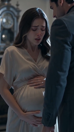 I Was Eight Months Pregnant When My Millionaire Husband Raised His Hand Against Me Again—He Had No Idea My Father Had Just Walked Through the Door.