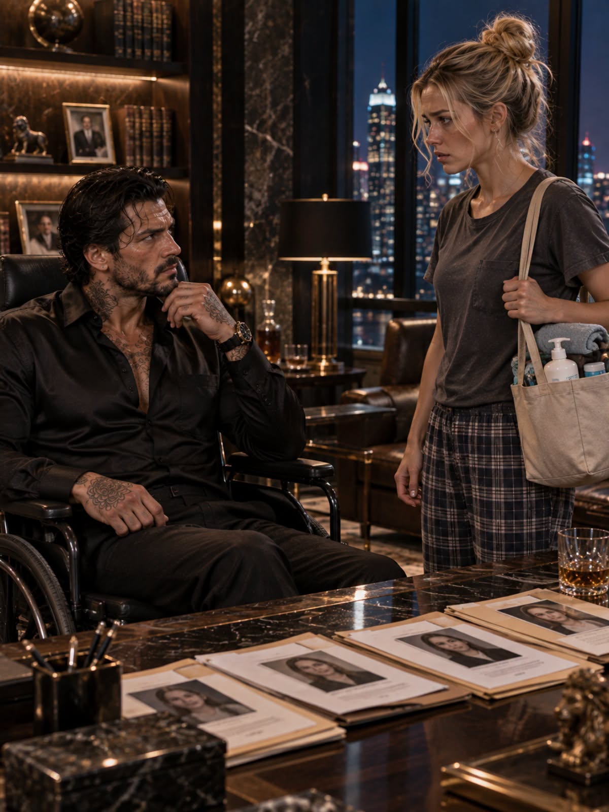 No Caregiver Could Handle the Paralyzed Mafia Boss—Until One Chaotic Woman Turned His World Upside Down