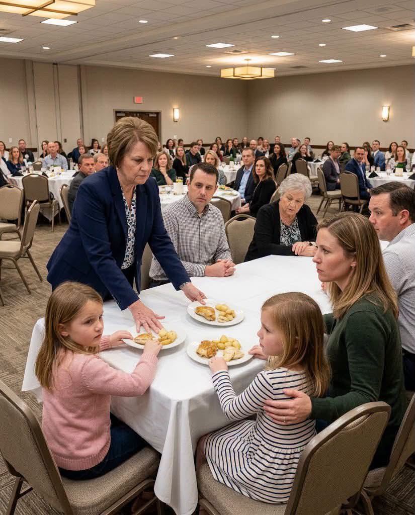 In front of nearly a hundred relatives, my mother-in-law slid the dinner plates away from my daughters and declared, “Seats at the head table are reserved for women who give this family sons.” My husband told me to quit causing a scene, so I calmly cleaned my little girl's face, gathered both of my daughters, and walked out without another word… while no one in that room had the slightest idea that a 5.4-million-peso promissory note carrying his signature was already waiting for the perfect moment to surface.