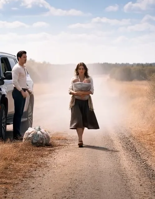 he saw his ex-wife begging by the roadside. he had no idea the truth would destroy the woman beside him.