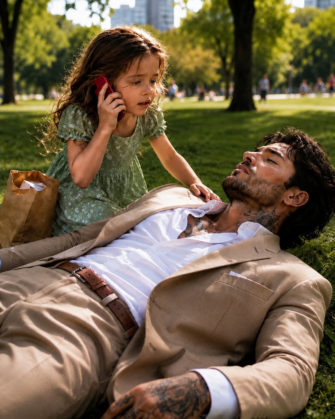 A six-year-old girl saved a feared New York mafia boss after he collapsed on a Manhattan sidewalk, while everyone else stood back and watched. Three days later, he tracked the poor child to her sick mother in Queens, and froze when he saw the little girl’s eyes, because they were exactly like his.