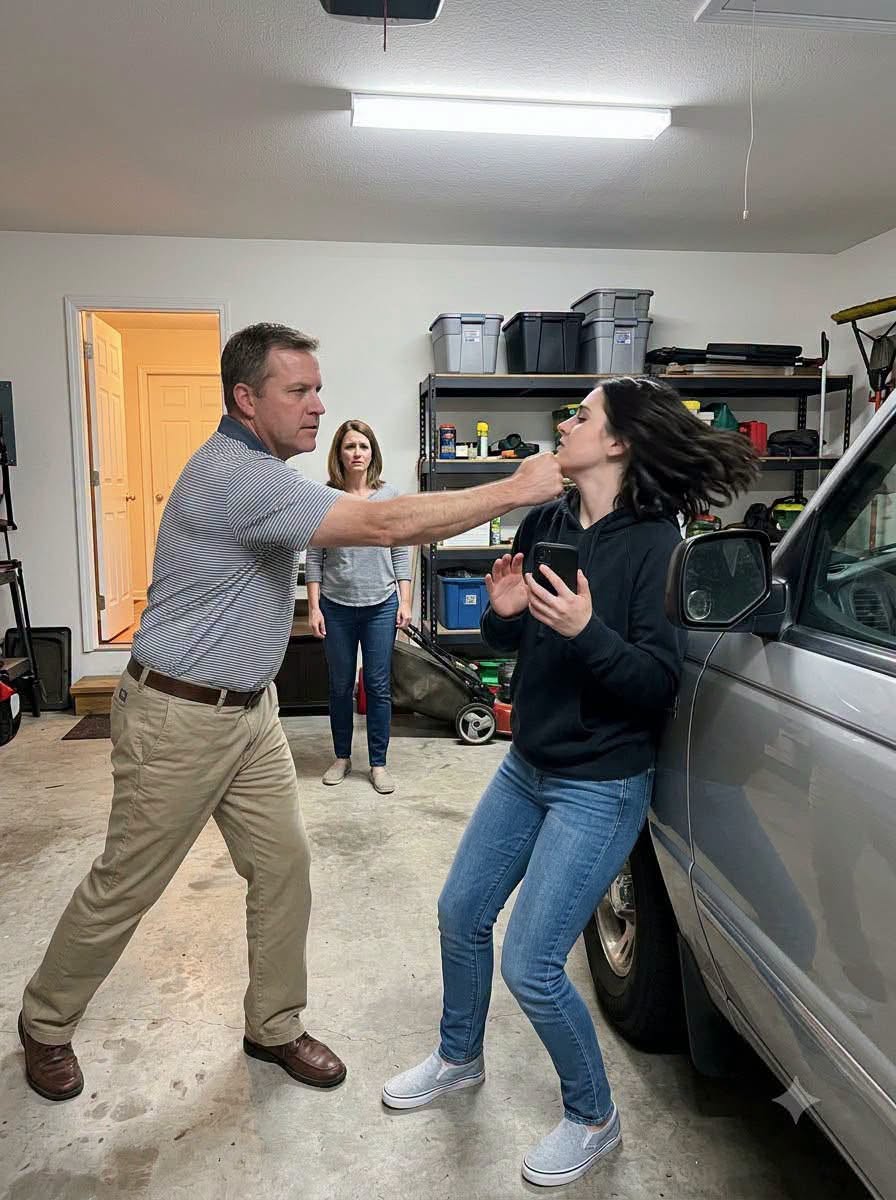 My father beat me into a 14-day coma over a phone video proving his motel affair. When I woke, Mom spit in my face: "I'd bury you before I'd believe a liar like you." Then police played Rebecca's security-camera flash drive, "I hit her because she wouldn't stop telling the truth," and Mom went pale.