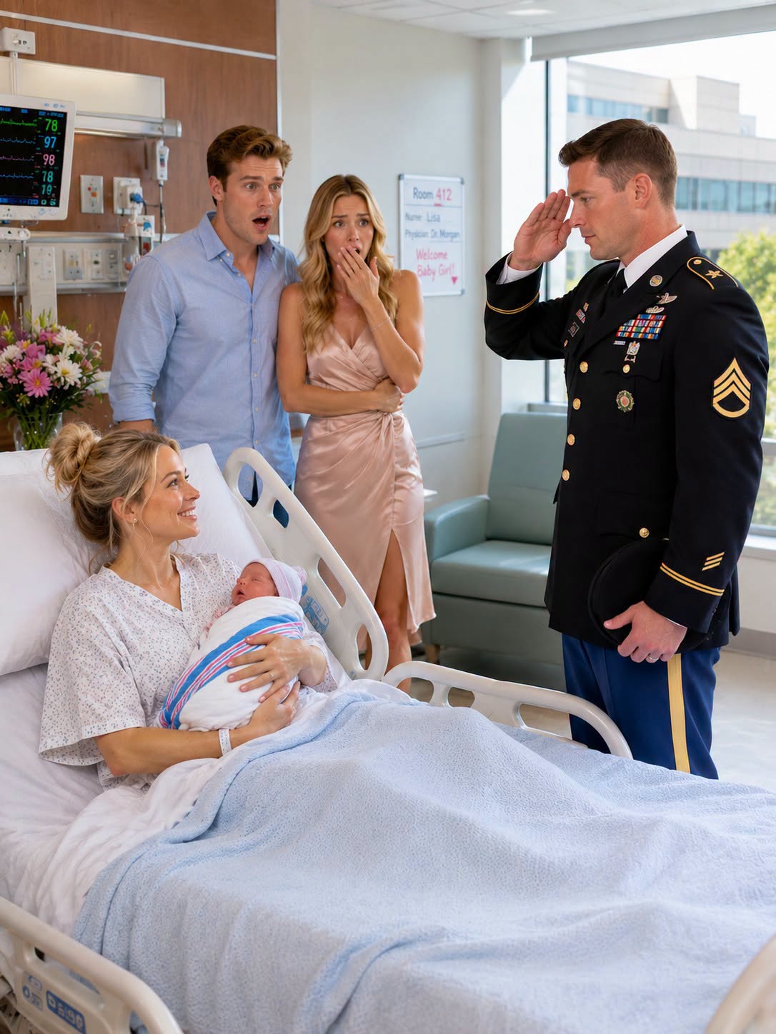 I Kept a $20 Million Family Inheritance Secret Throughout My Military Service. The Night I Went Into Labor, My Husband Called Me “Dead Weight,” Ordered Me Out of Our Home, and Later Walked Into My Hospital Room With Another Woman Wearing a Wedding Ring, Certain He Had Won—Moments Later, a Three-Star General Entered, Saluted Me, and Left Him Speechless as the Truth Finally Came to Light