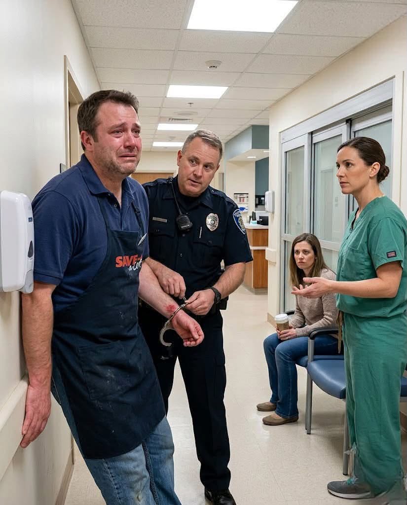 Eight-year-old Lily whispered to 911, “I think Dad did this,” as her swollen stomach left her struggling to breathe. Police dragged her father from a grocery stockroom while he begged them to believe him.Then the ultrasound technician froze. A decorated Army pediatric surgeon completing a trauma rotation saw the screen, rushed Lily into surgery, and saved her life. When she emerged, she revealed that Lily had never been poisoned—and asked who had taught the child to blame her father.