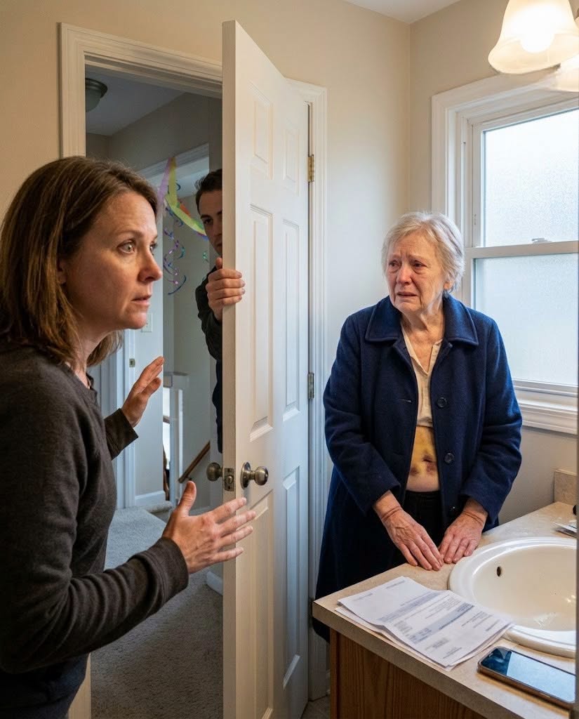 I came home for my mother’s seventy-eighth birthday, but when I offered to help her bathe, she screamed, “Please don’t take off my coat.”