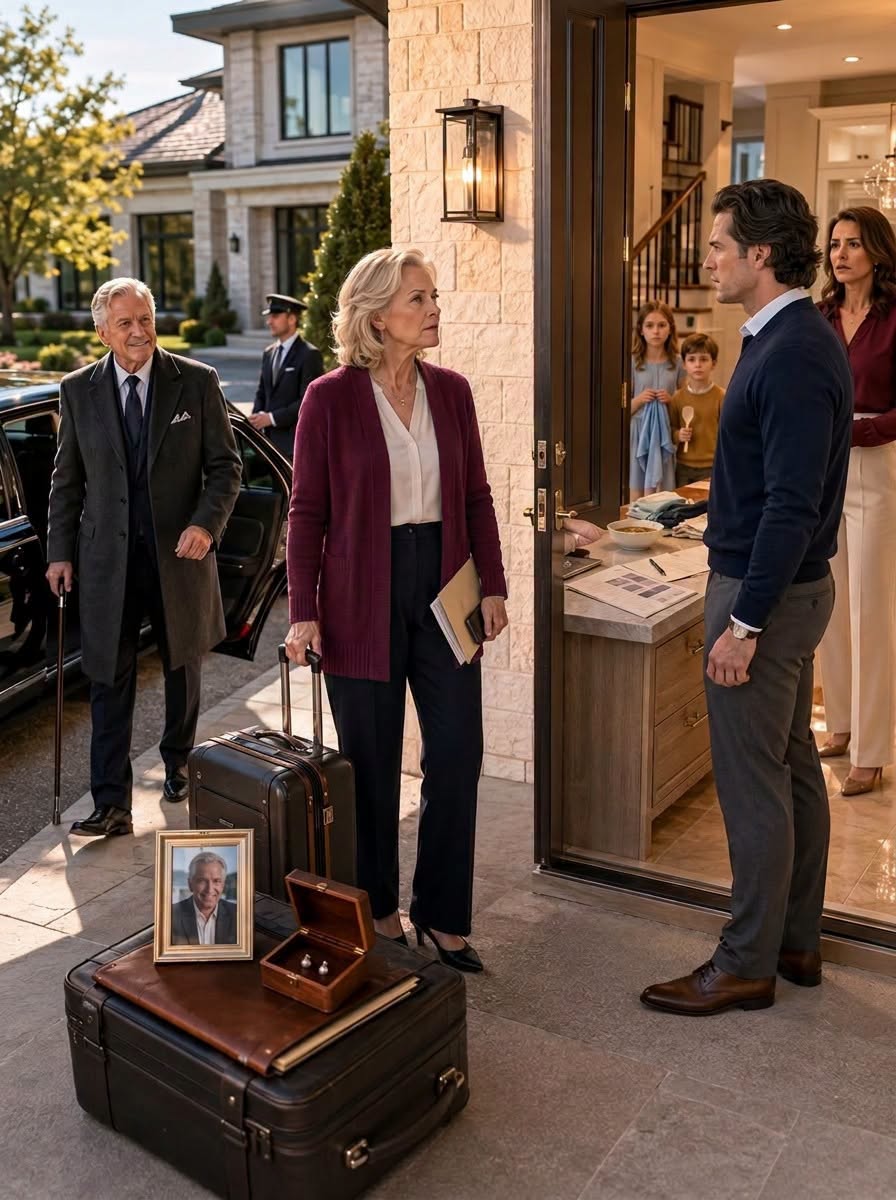 “If you won’t move into assisted living, pack your bags and leave my house now,” my son said, certain I had nowhere else to go. I didn’t argue. I calmly folded my clothes, closed my suitcase, and waited. An hour later, a limousine pulled into the driveway. When he opened the door and saw who had come to take me away, his confident smile disappeared...