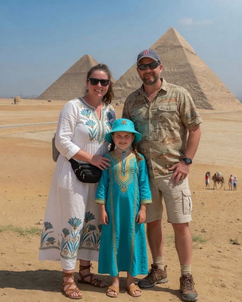 "My daughter vanished while we were living in Egypt. Twenty years later, a postcard arrived from Cairo with a message on the back that turned my entire world upside down.