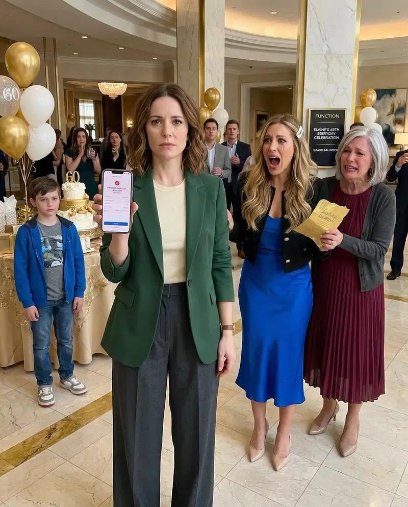 The ballroom was booked, the cake was ordered, and my sister told everyone I was paying for her son’s birthday. When I said, “Not one dollar,” Mom threatened to cut me off. So before sunrise, I cut off every payment I had been making for them first.
