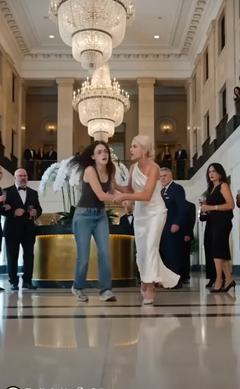 A Wealthy Socialite Dragged a Poor Young Woman