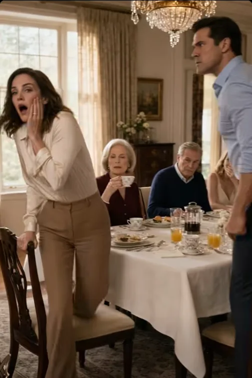 “Apologize to my mother. Right now.” My husband ordered less than 24 hours after our wedding—after striking me across the face at his family’s breakfast table. His mother calmly lifted her coffee again… and none of them knew whose money had been keeping that house standing