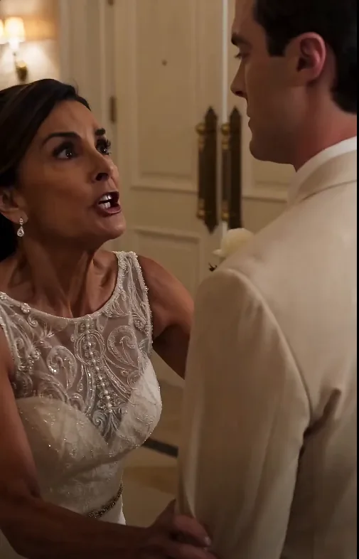 A mother discovered something horrifying inside the bridal suite minutes before the wedding.