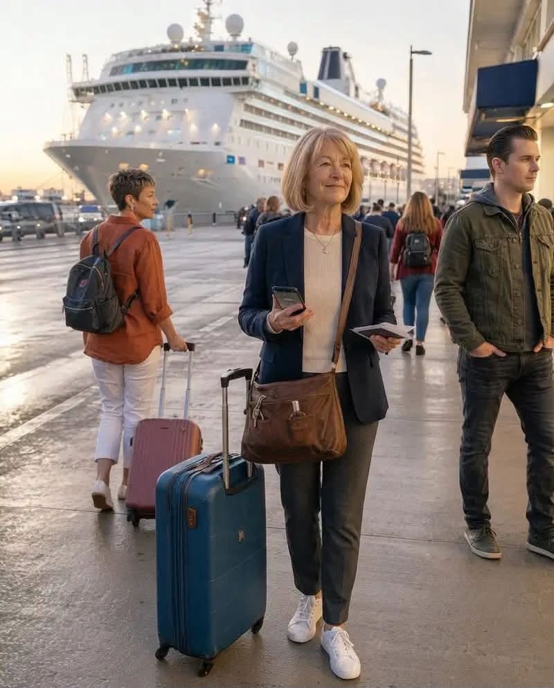 "I bur:ied my husband, and no one knew that before the week ended, I had already booked a year-long cruise.