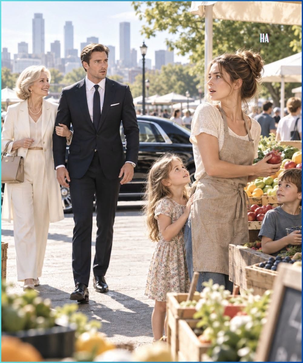 The Billionaire Followed His Mother to a Fruit Stand and Froze When He Saw the Wife He Had Thrown Away Seven Years Ago