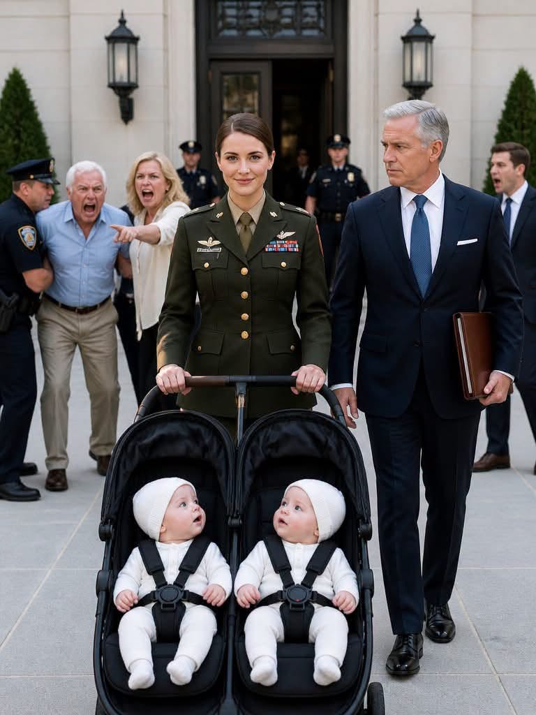 While I Was Pregnant with Our Twins, I Kept Quiet as My Husband's Mistress Accepted Praise for Saving His Parents' Home. Days Later, He Served Me Divorce Papers in My Hospital Room, Called Me Worthless, and Walked Away—Never Realizing I Was a U.S. Army Colonel. He Found Out Only When I Returned with Military Officers, Law Enforcement, and a Full Honor Escort.