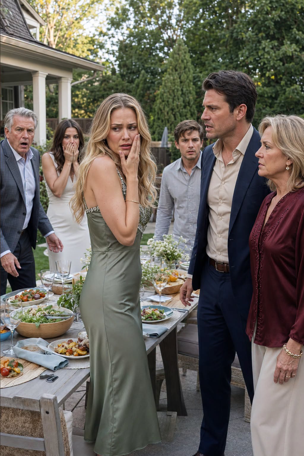 My Husband Slapped Me at Family Dinner—Then His Mother Smiled, Until I Placed One Envelope Beside Her Plate