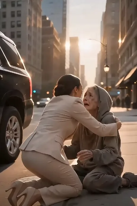 The late afternoon sun was beginning its slow descent over the jagged skyline of Manhattan, casting a brilliant, cinematic golden hour glow down the avenues. Inside the spacious, climate-controlled cabin of a black Lincoln Navigator, Elena sat in perfect, insulated quiet.