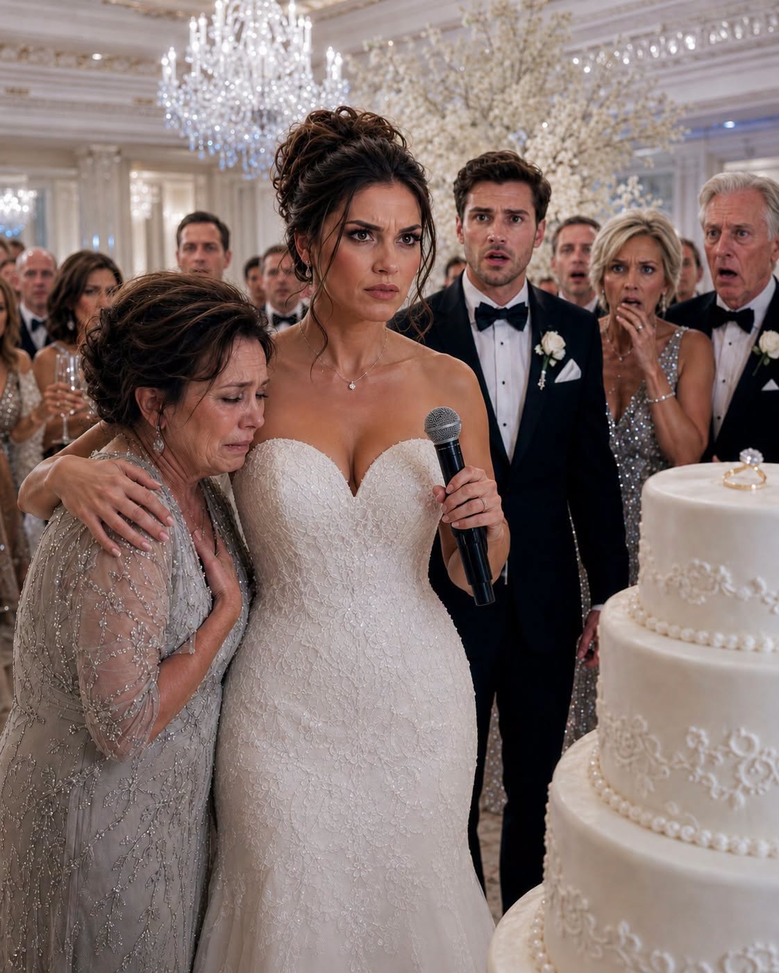 My In-Laws Spent the Wedding Toast Mocking My Mother’s Poverty to Entertain 500 Guests, and When My Fiancé Joined the Laughter, I Realized I Wasn’t Marrying into a Family—I Was Entering a Nest of Vipers. I Quietly Took the Mic, Revealed a Secret About Their ‘Fortune’ That Made the Music Stop, and Left the Ring on the Cake as I Walked Out Forever.