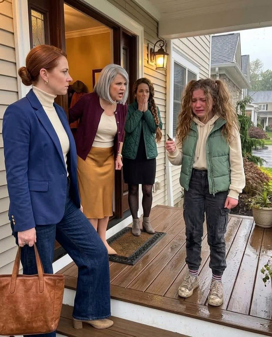 My eleven-year-old daughter came home from school and discovered that her key no longer worked. She remained on the covered porch while the rain fell, unable to reach me or anyone else in the family. Hours later, my mother finally opened the door and said,