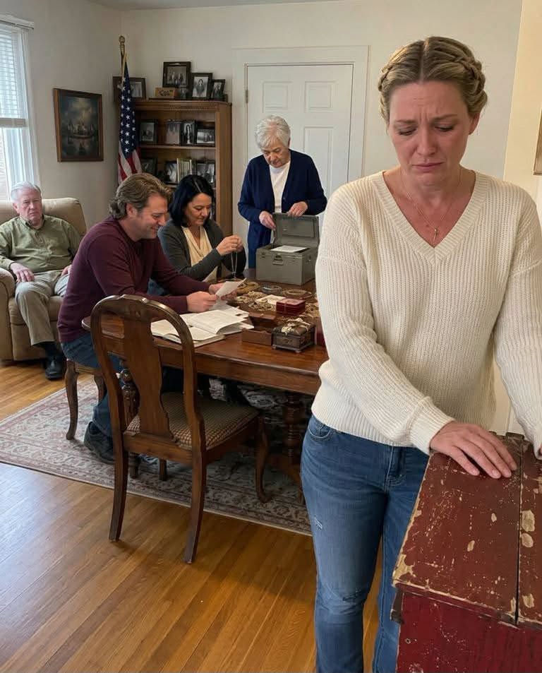 "Forty days after my father was laid to rest, my family gathered to divide everything he had left behind.