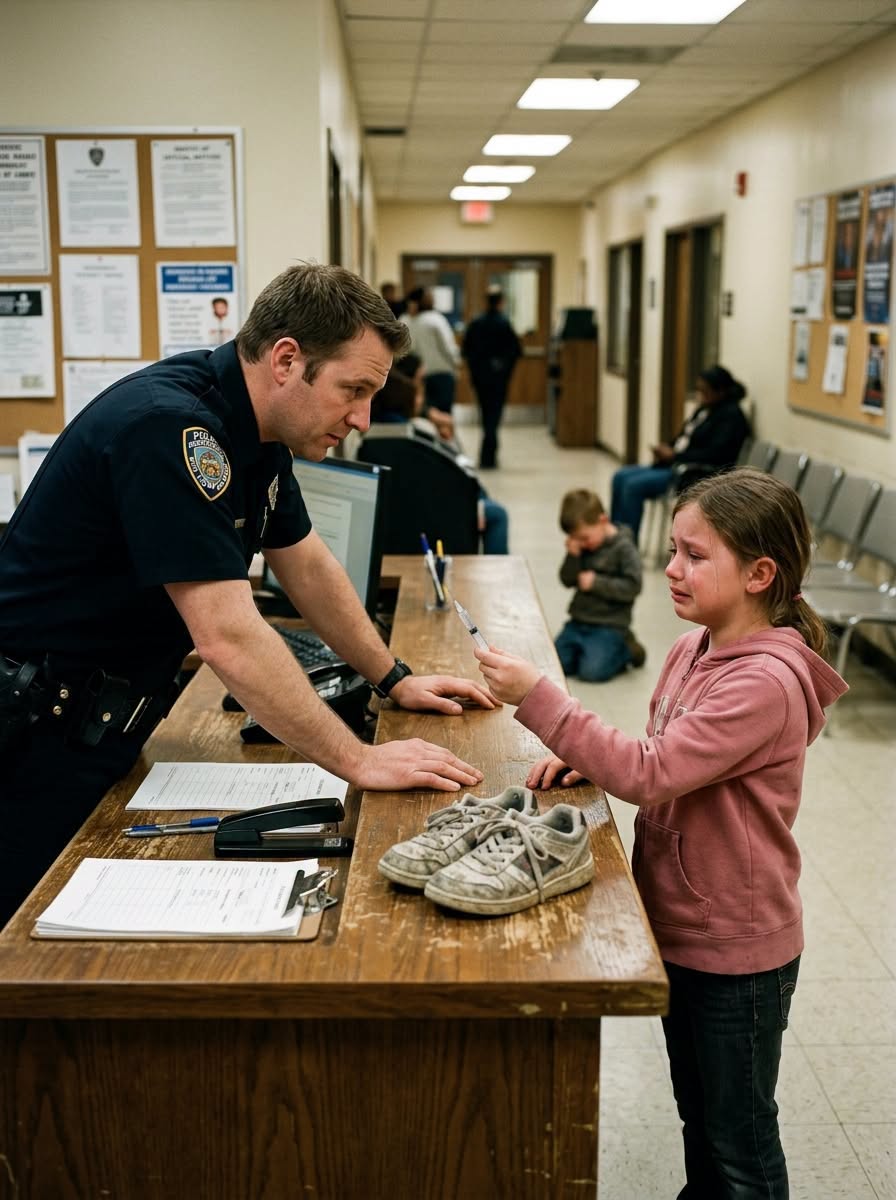 "Daddy put something in my sister’s belly," a seven-year-old girl told the officer at the front desk. Then she explained, "He made her swallow it and told her not to say anything." Her twin was curled up around her stomach while the first girl pulled an empty medicine syringe from inside her shoe. The officer called an ambulance and entered the pharmacy code into his computer. When their father’s name came up as the person who prescribed it, he quietly locked the station doors.