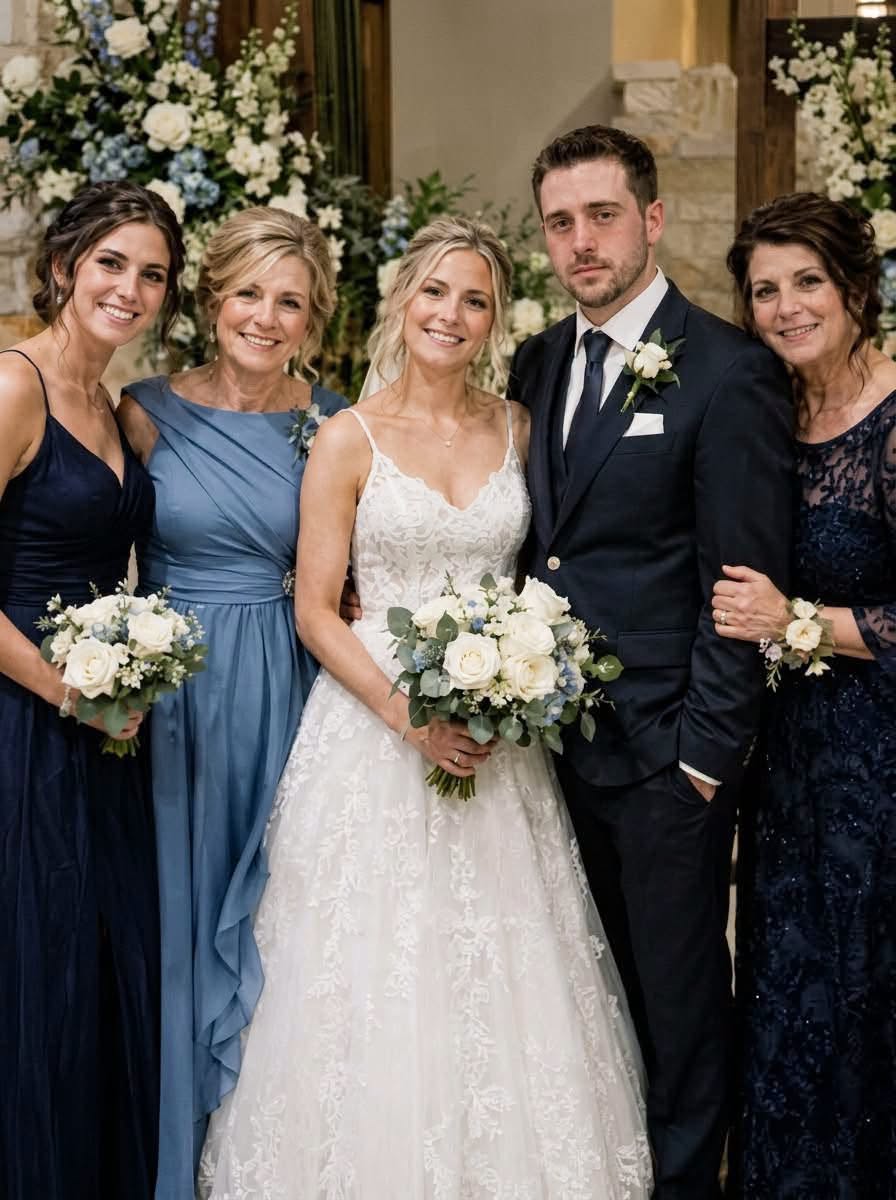My son’s fiancée asked me not to wear blue to their wedding — then I saw what her mother was wearing.