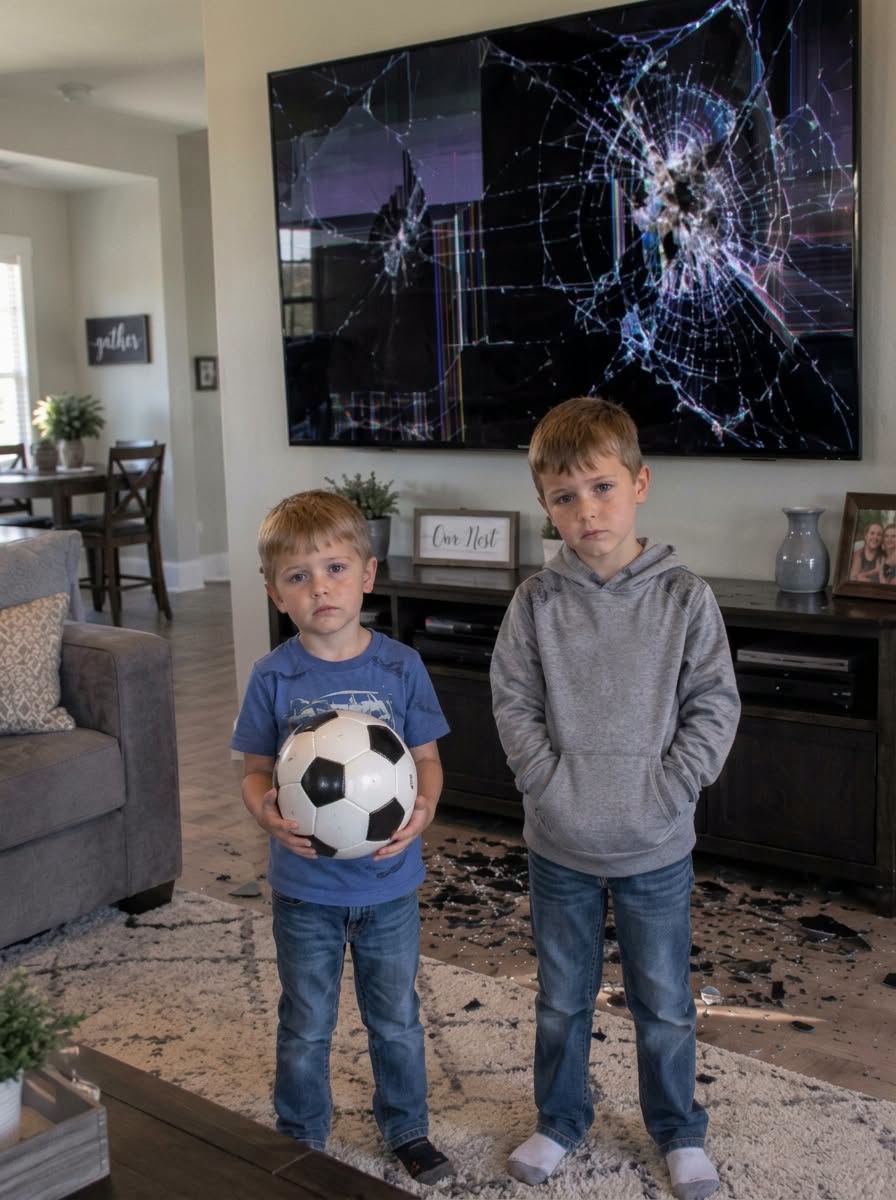 My SIL's kids broke my $2,000 TV, and then I overheard her tell them, "Good job. I'll buy both of you toys for that" — so I taught her a lesson she'd never forget.