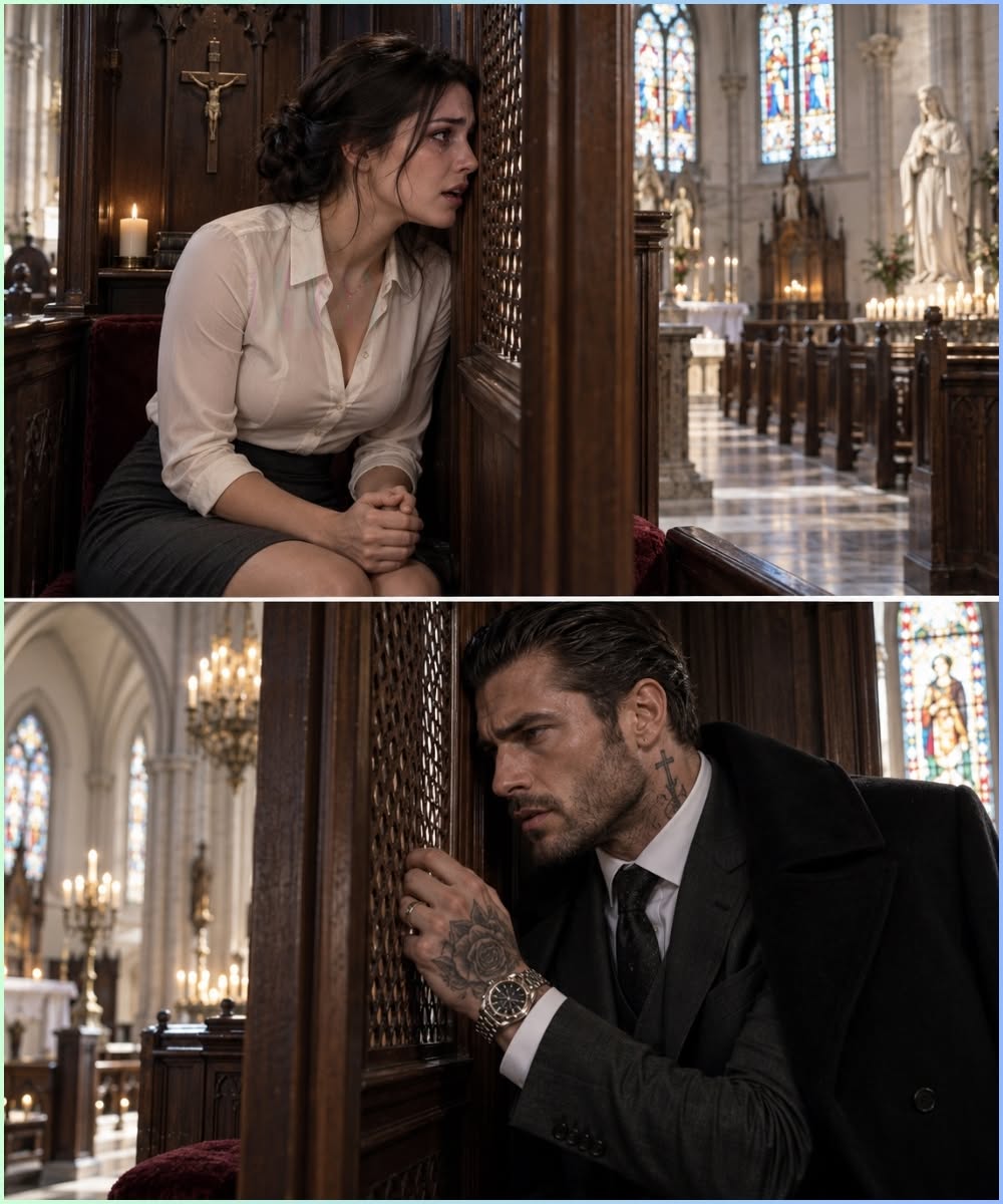 "She Confessed Her Biggest Secret to a Priest, Then the Mafia Boss Behind the Screen Told Her Not to Do It
