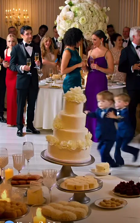 The wedding was perfect—until the cake started falling.
