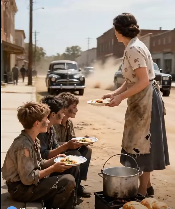 She fed three homeless children for weeks…